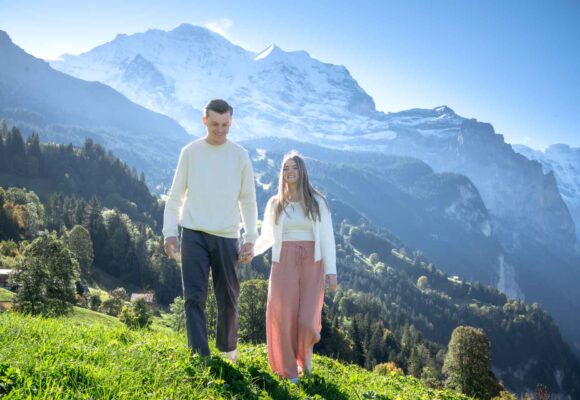 Engagement in Lauterbrunnen