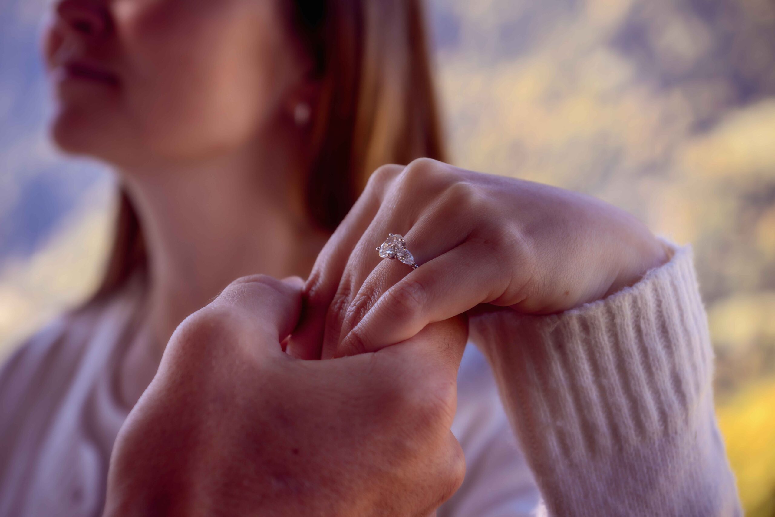 Surprise proposal in Lauterbrunnen, Switzerland