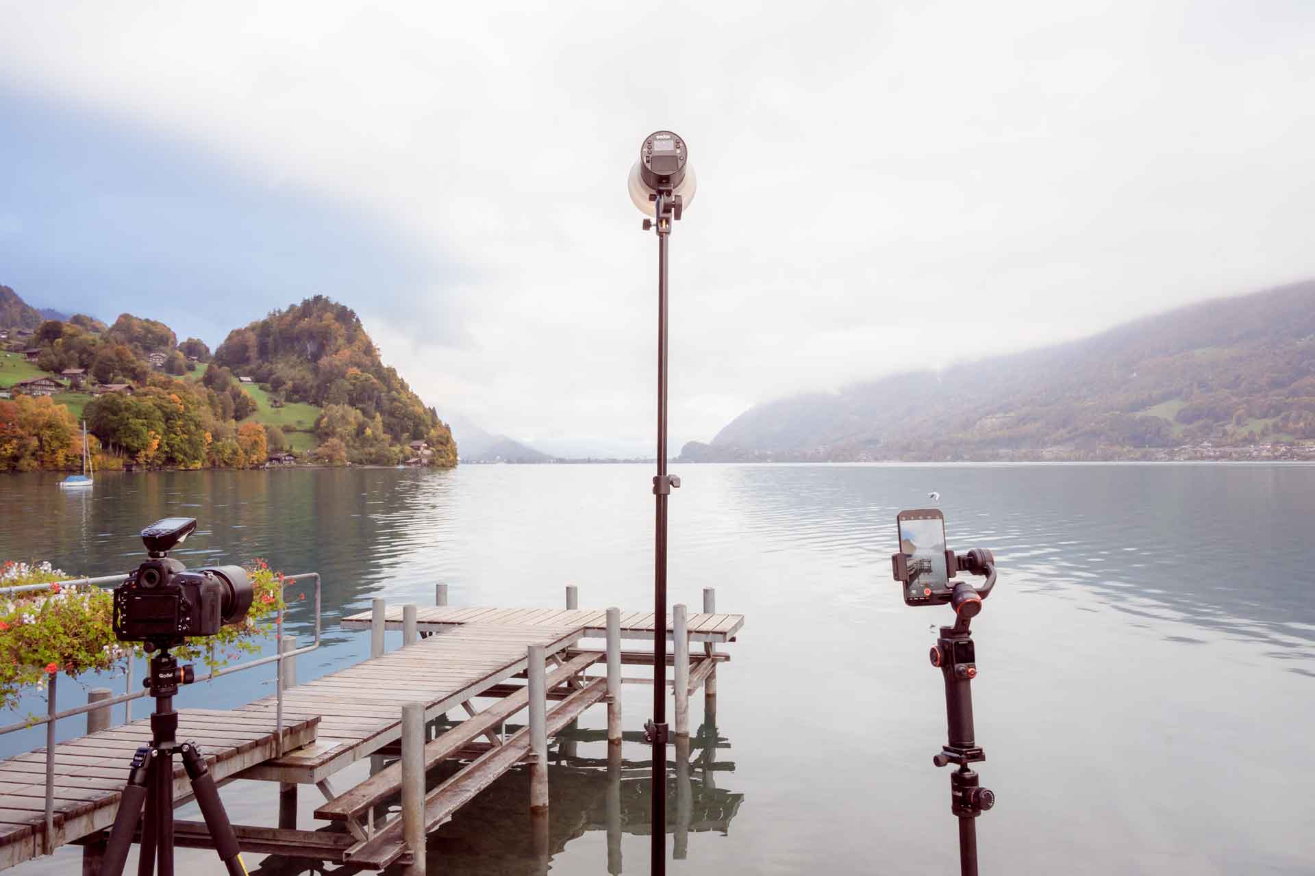 Surprise engagement in Iseltwald