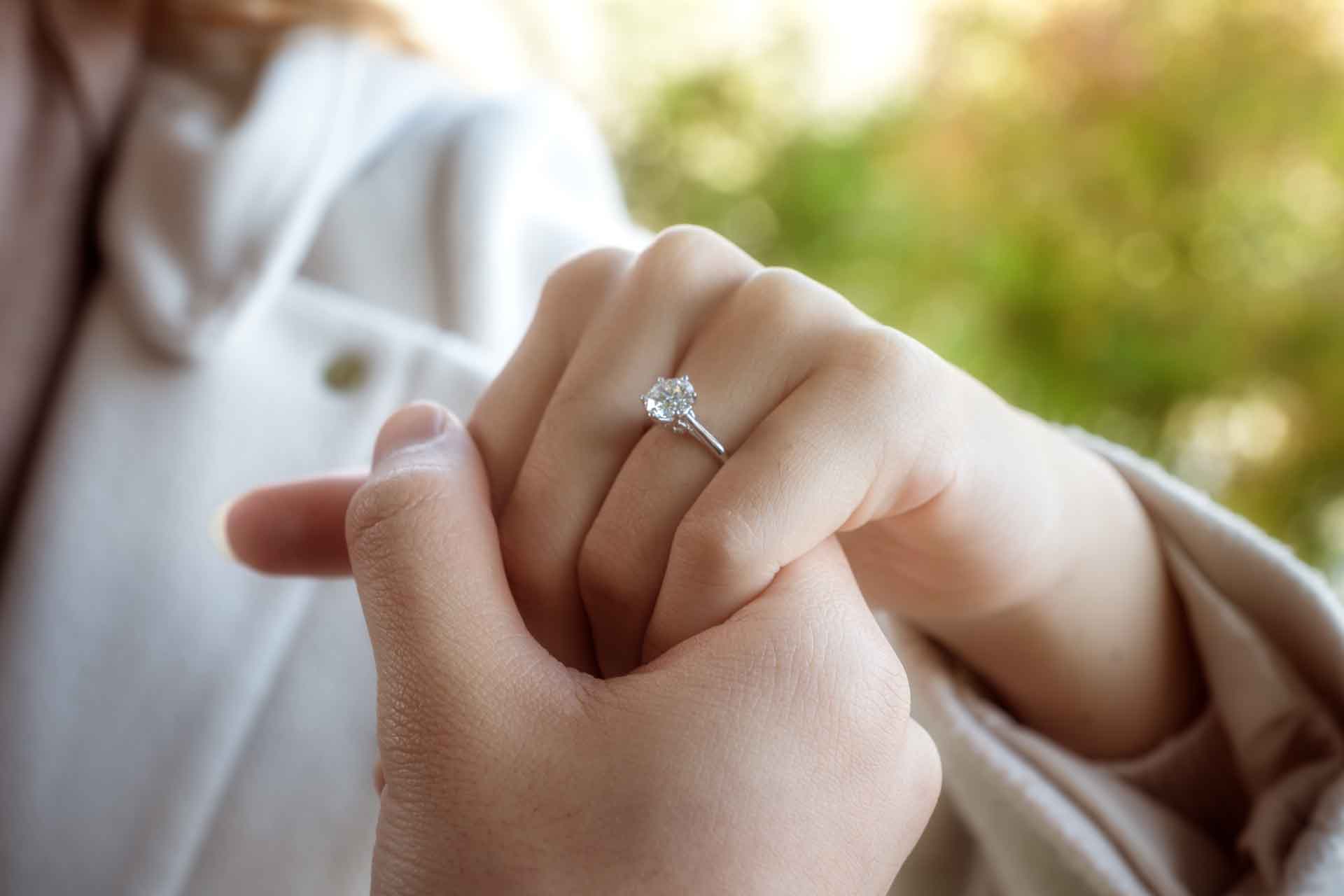 Surprise engagement in Iseltwald