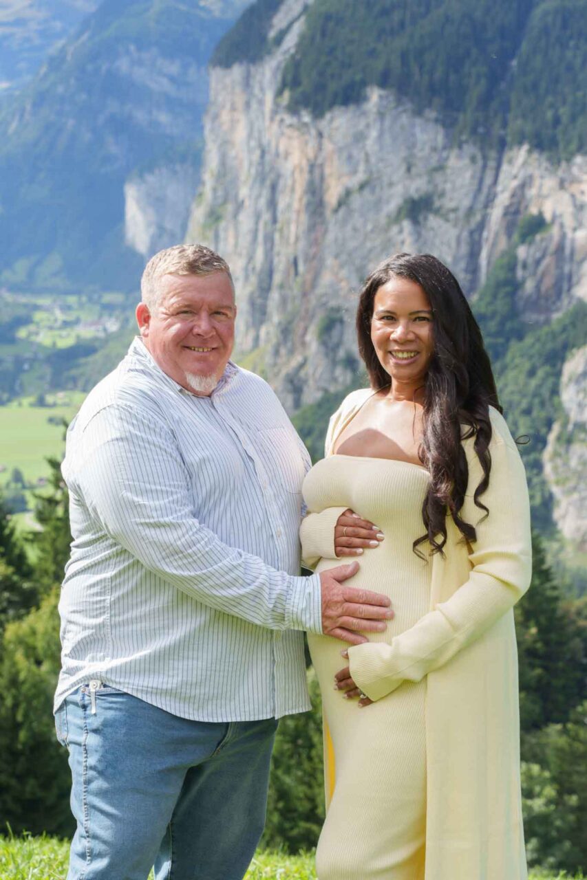 Maternity Photo Shoot in Interlaken