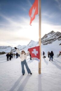 Photographer for travel groups visiting Jungfraujoch