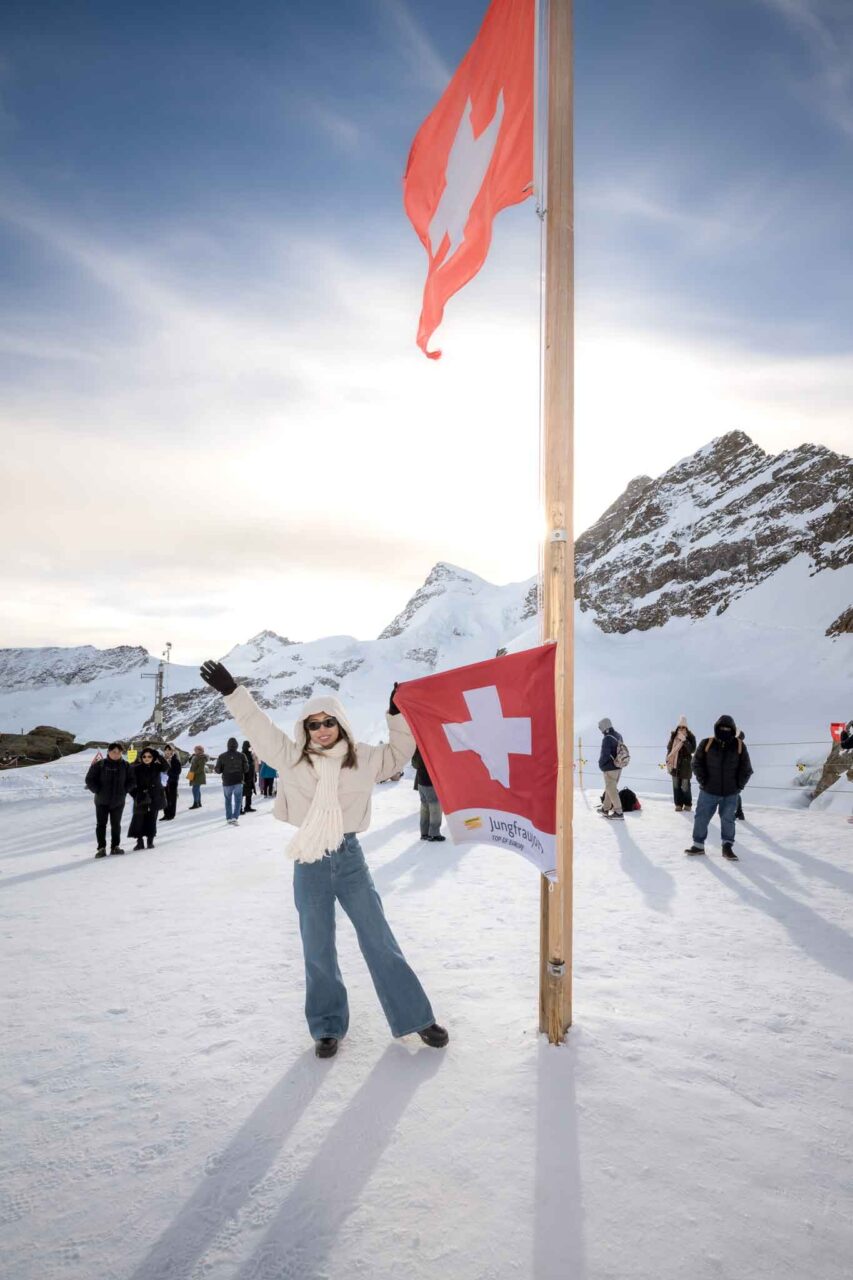 Group Photographer on Jungfraujoch
