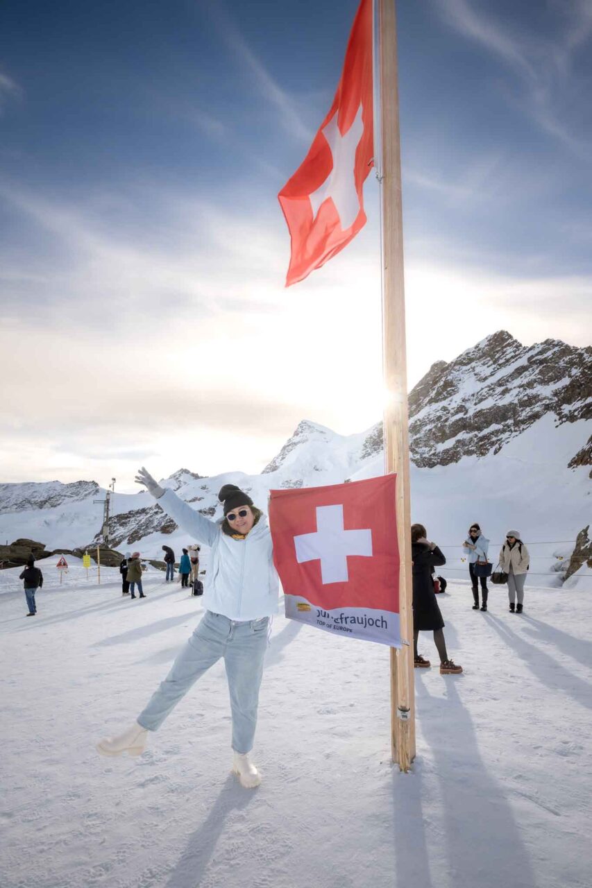 Group Photographer on Jungfraujoch