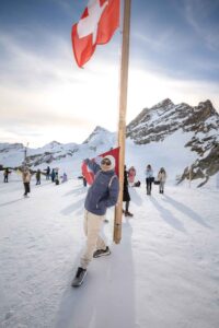 Photographer for travel groups visiting Jungfraujoch