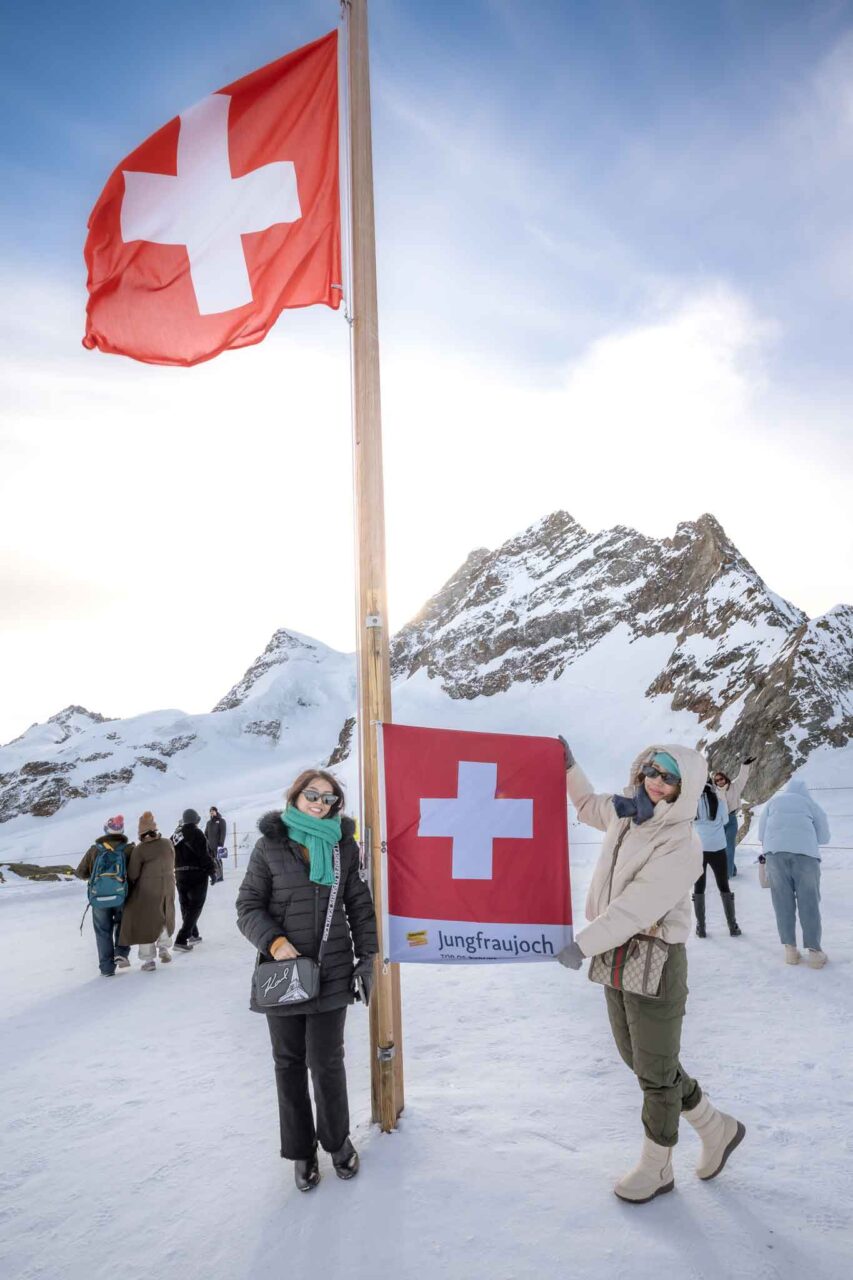 Group Photographer on Jungfraujoch