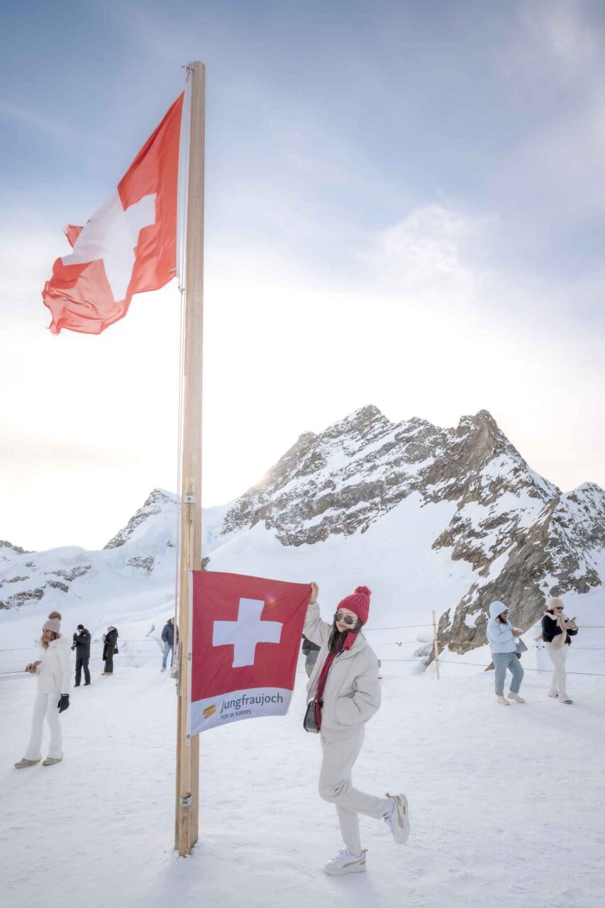 Group Photographer on Jungfraujoch
