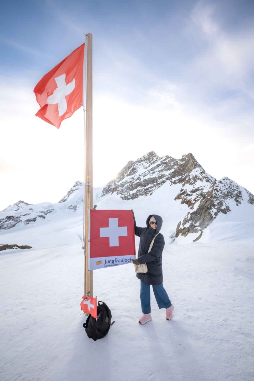 Group Photographer on Jungfraujoch