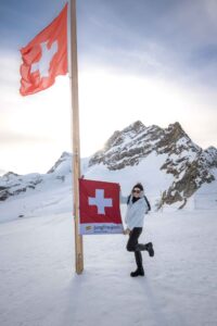 Photographer for travel groups visiting Jungfraujoch