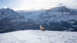 Engagement Grindelwald First Mountain
