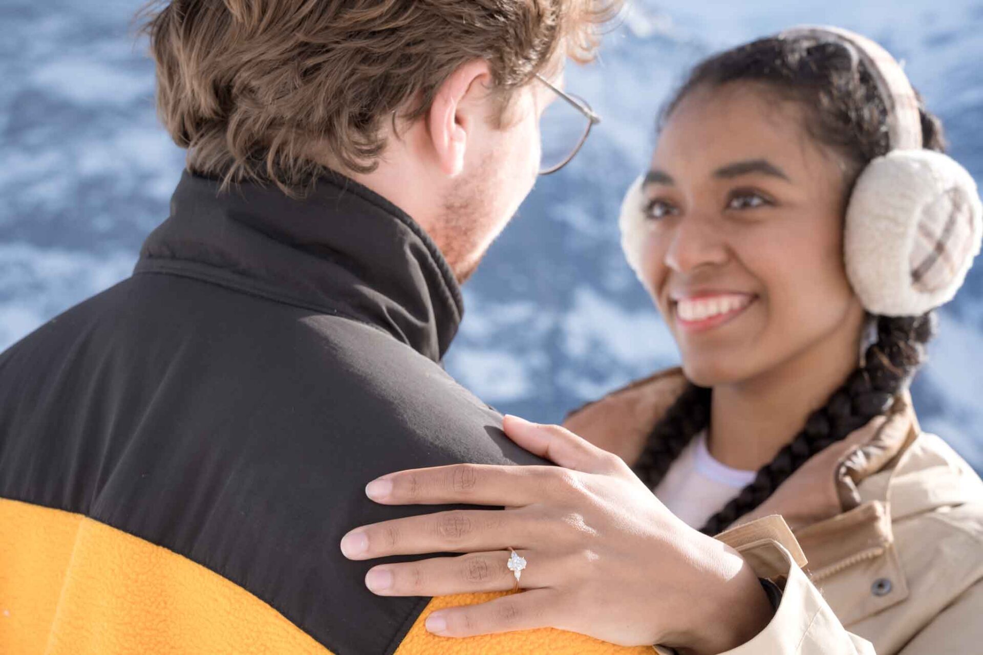 Engagement Grindelwald First Mountain