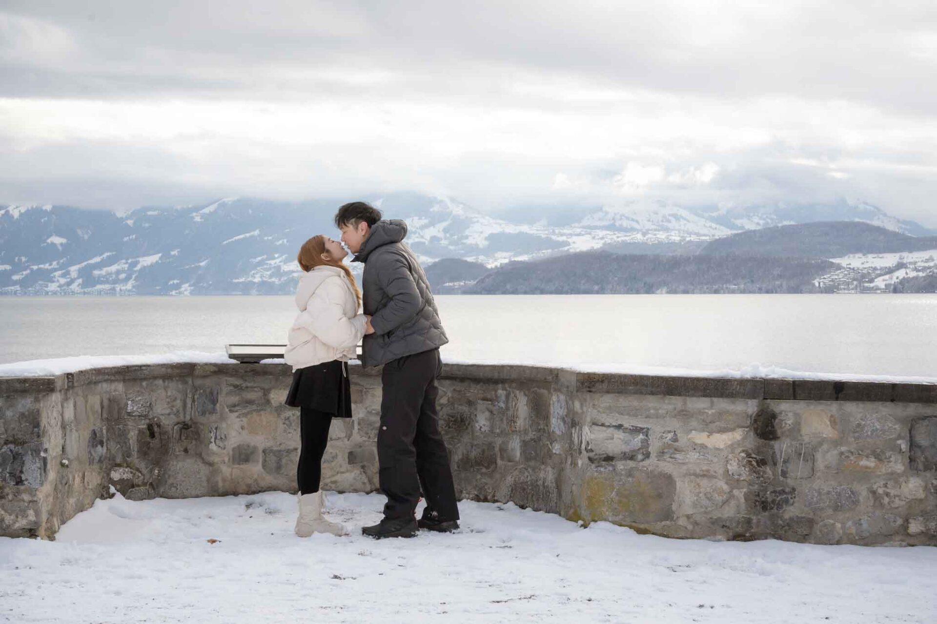 Engagement at Schlöss Schadau