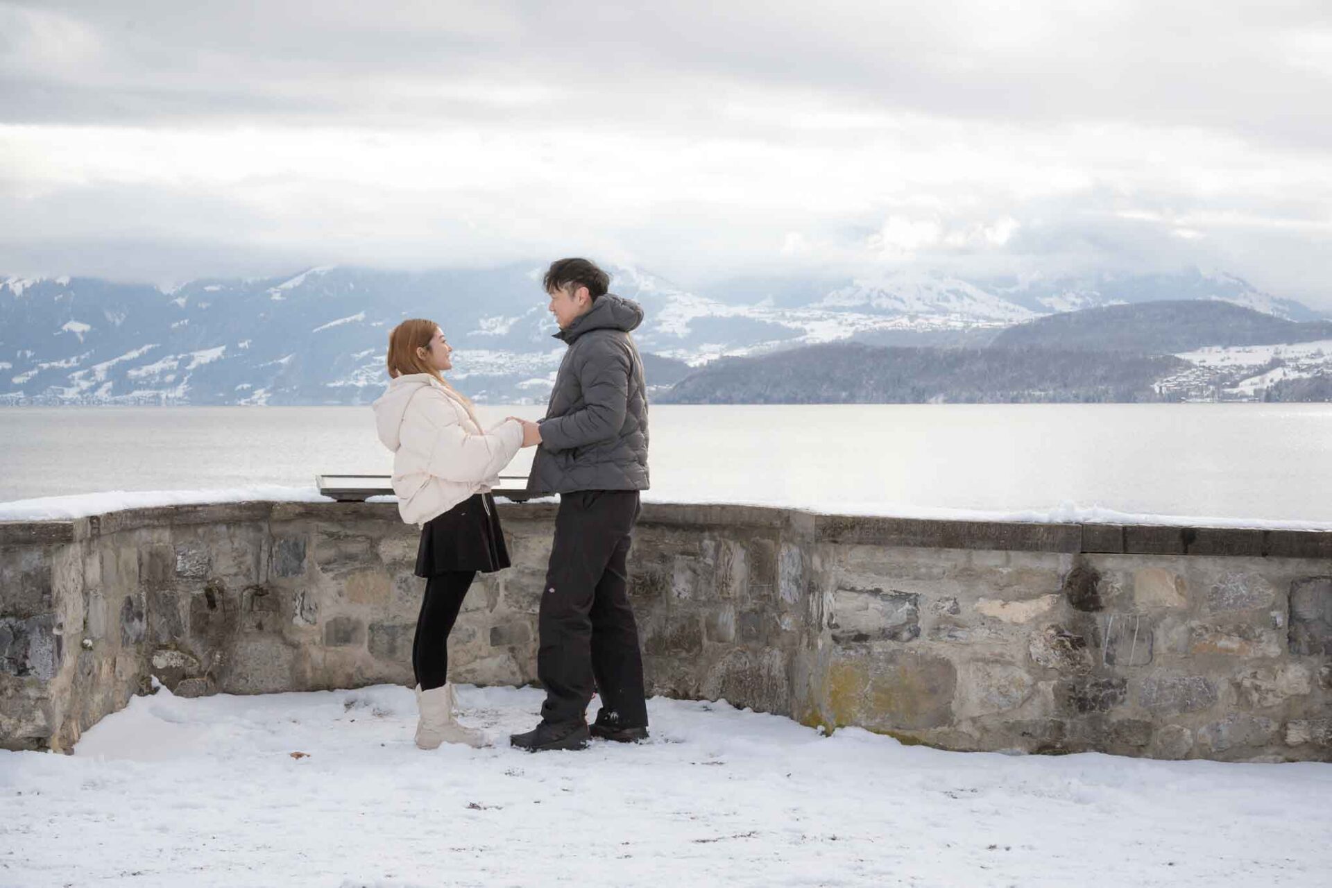 Engagement at Schlöss Schadau