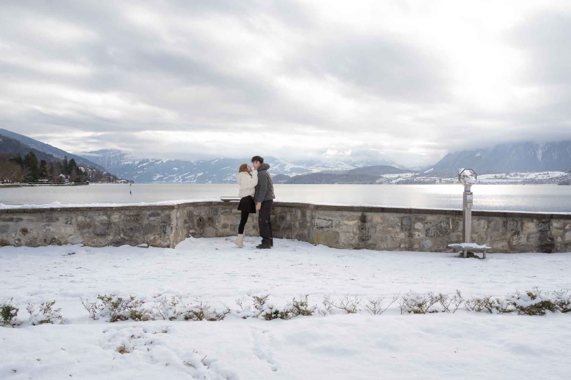 Engagement at Schlöss Schadau