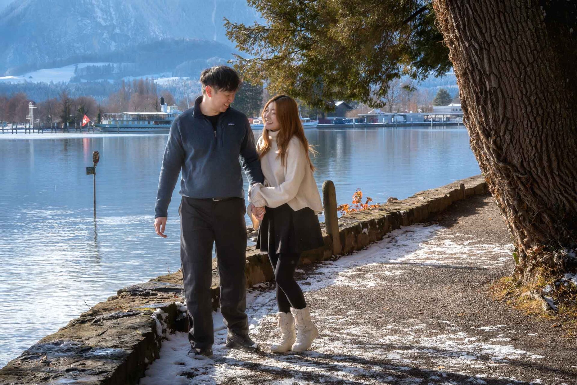 Engagement at Schlöss Schadau