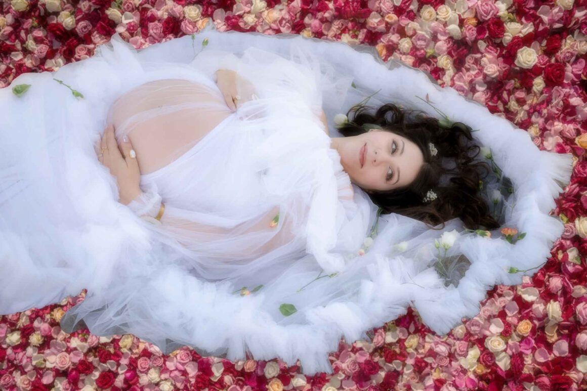 Pregnancy photo shoot in Interlaken