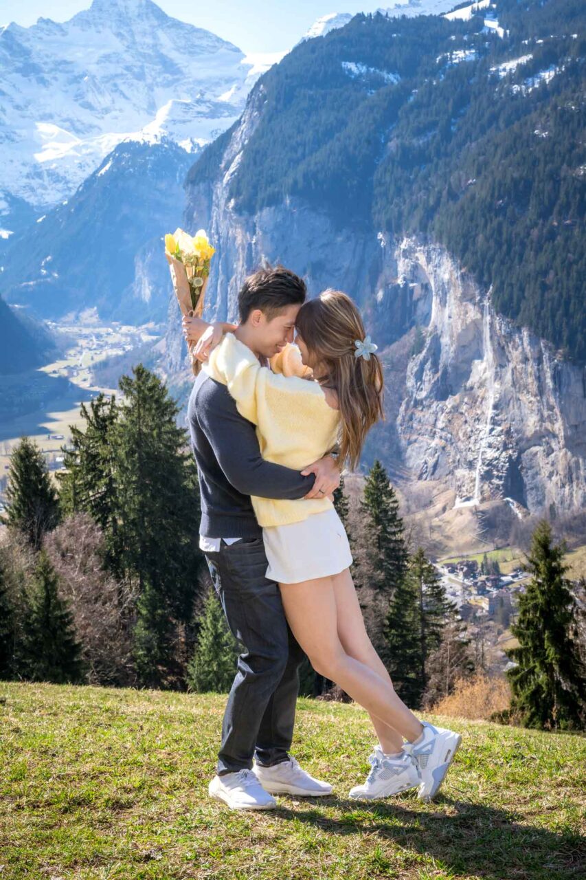 Engagement in Lauterbrunnen