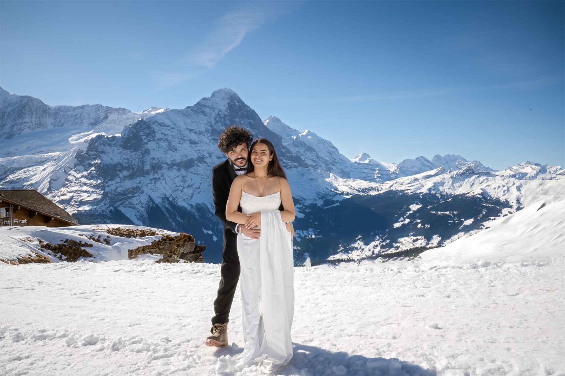 Grindelwald First Wedding Photo Shoot