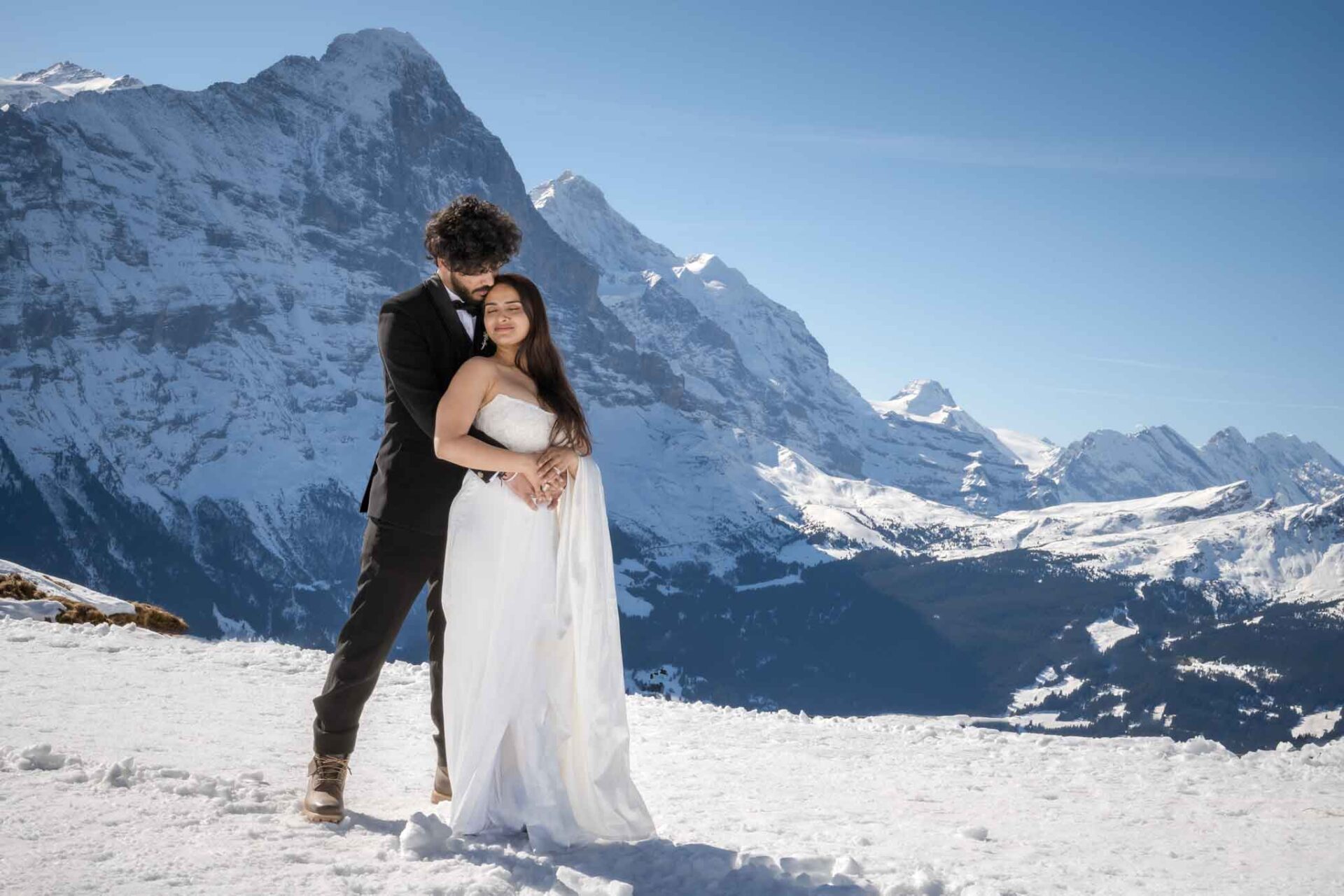 Grindelwald First Wedding Photo Shoot