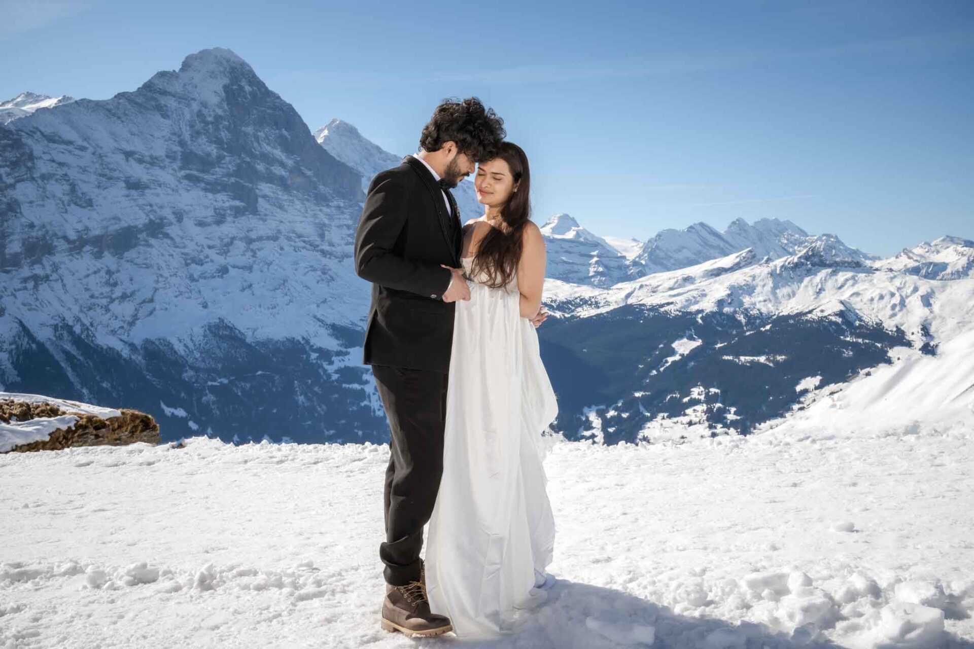 Grindelwald First Wedding Photo Shoot