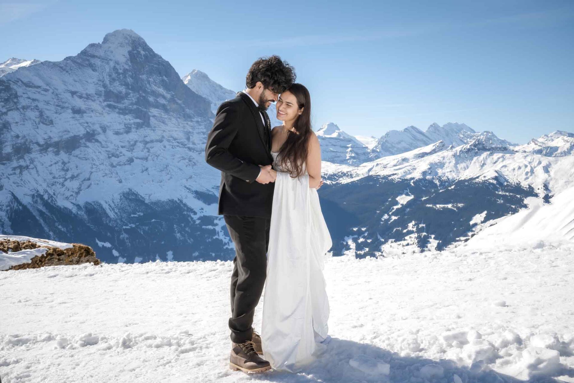 Grindelwald First Wedding Photo Shoot