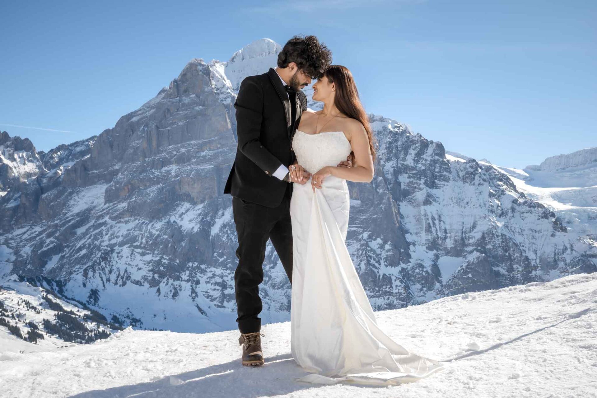 Grindelwald First Wedding Photo Shoot