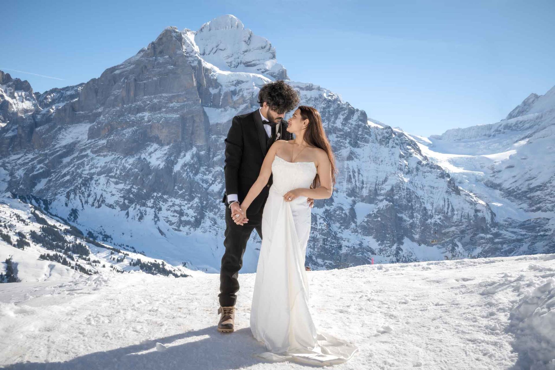 Grindelwald First Wedding Photo Shoot