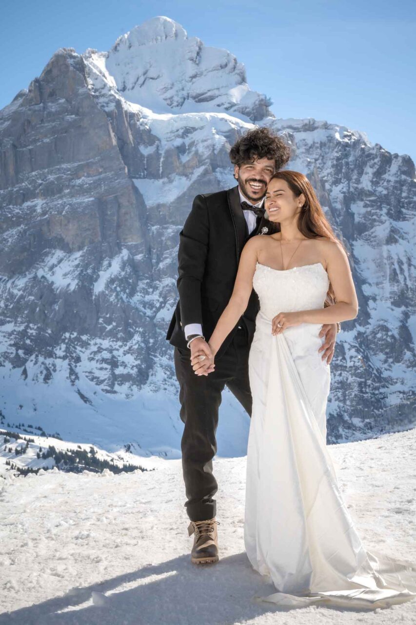 Grindelwald First Wedding Photo Shoot