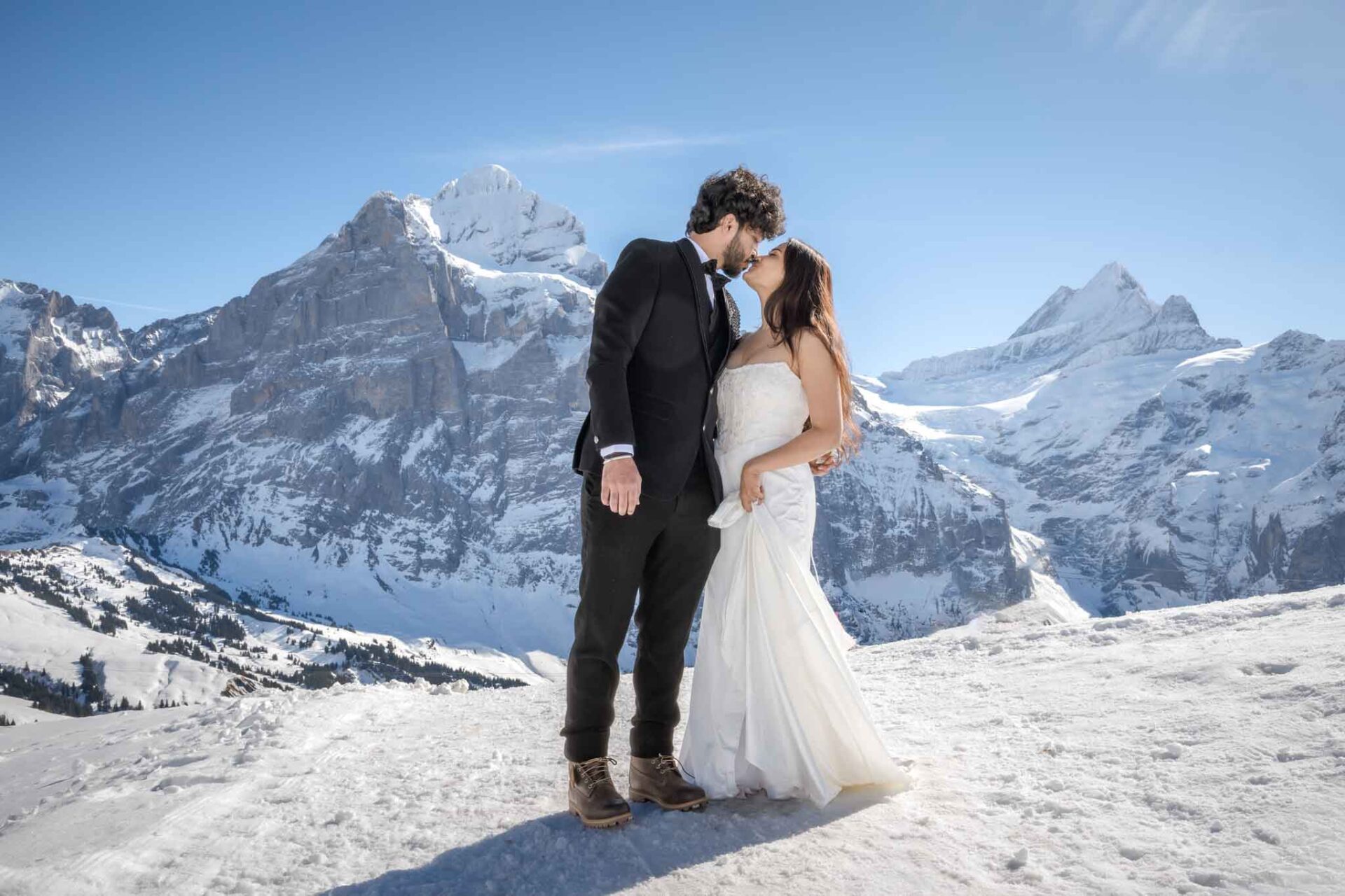 Grindelwald First Wedding Photo Shoot