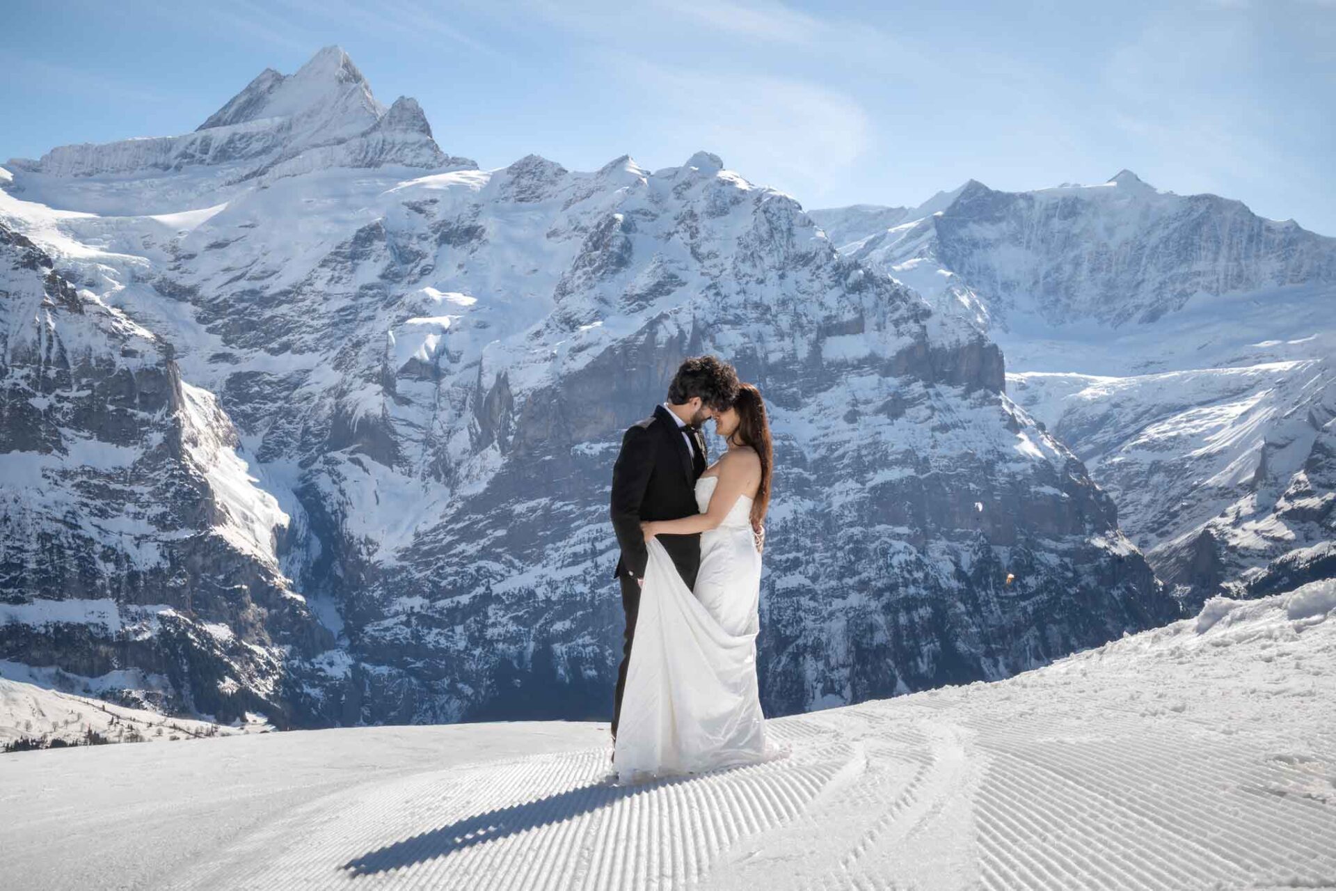 Grindelwald First Wedding Photo Shoot