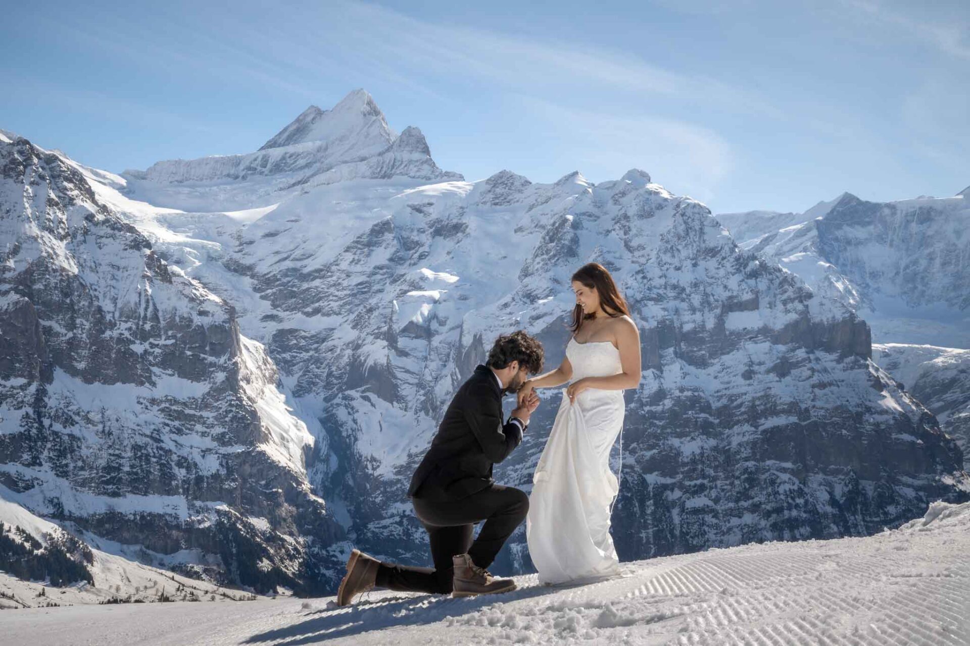 Grindelwald First Wedding Photo Shoot