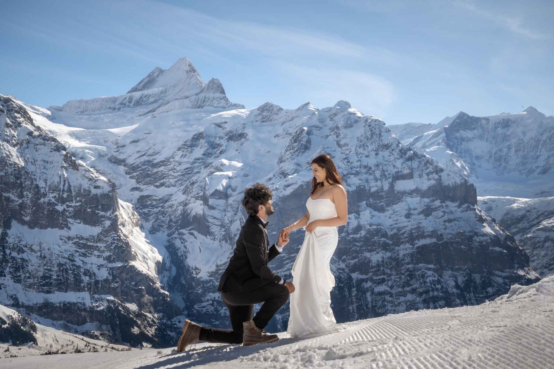 Grindelwald First Wedding Photo Shoot