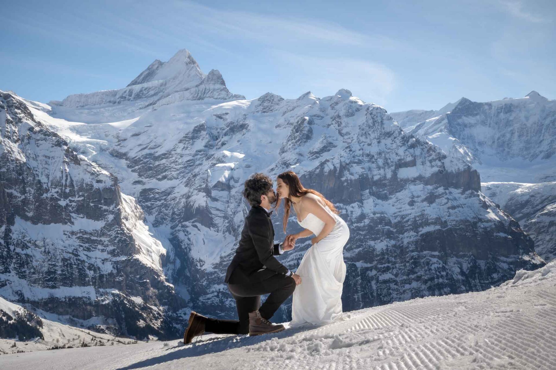 Grindelwald First Wedding Photo Shoot