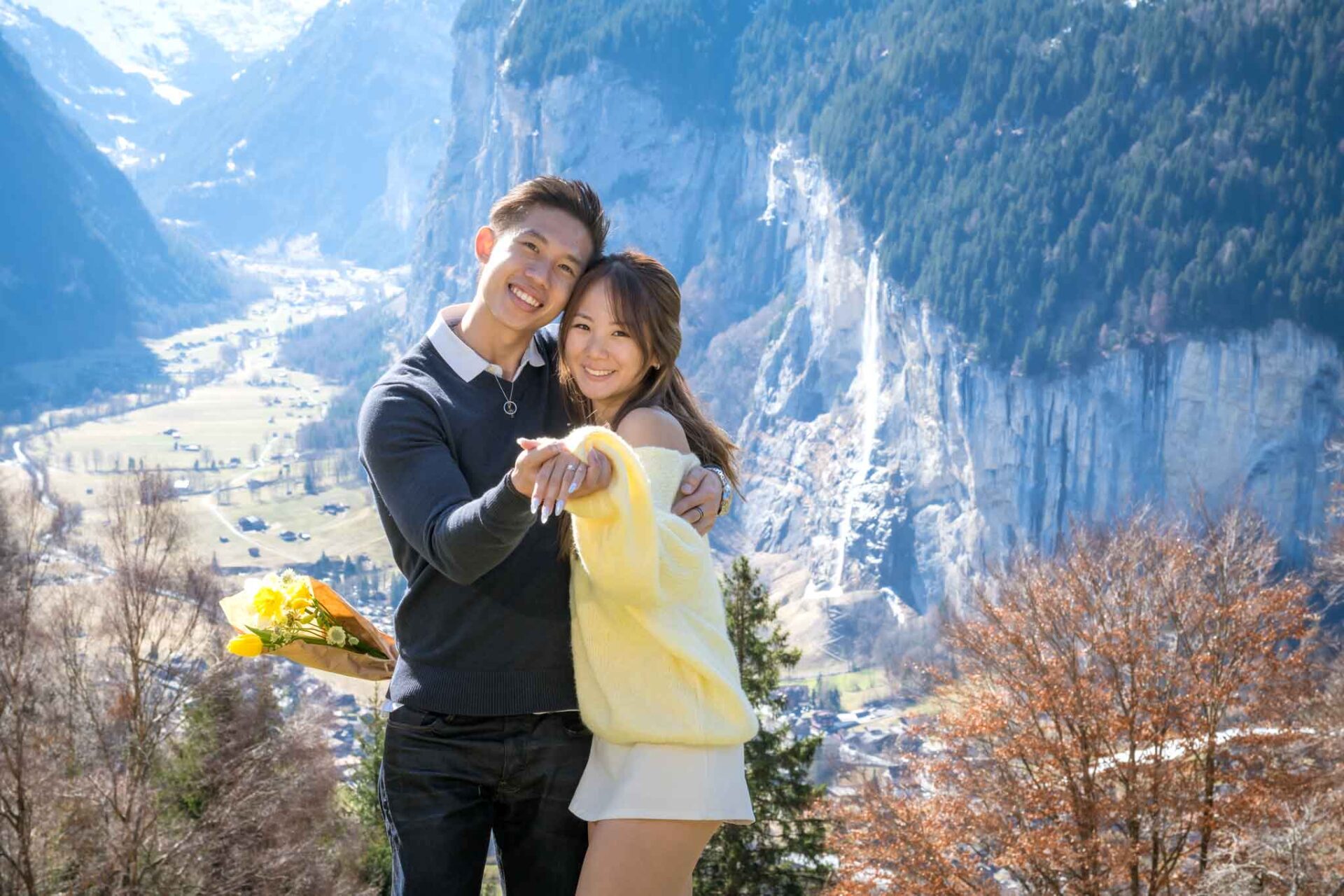 Engagement in Lauterbrunnen