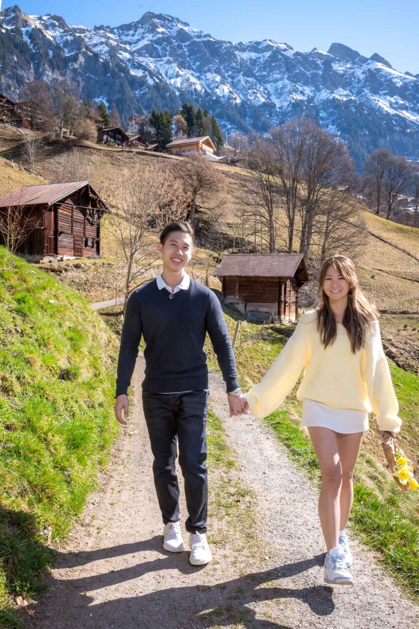 Engagement in Lauterbrunnen