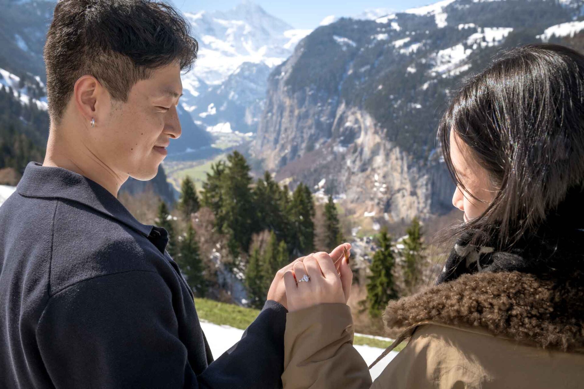 Lauterbrunnen Switzerland engagement