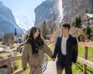 Lauterbrunnen Engagement Lauterbrunnen Switzerland engagement