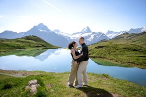 Bachalpsee Lake engagement engagement bachalpsee lake