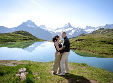 engagement bachalpsee lake