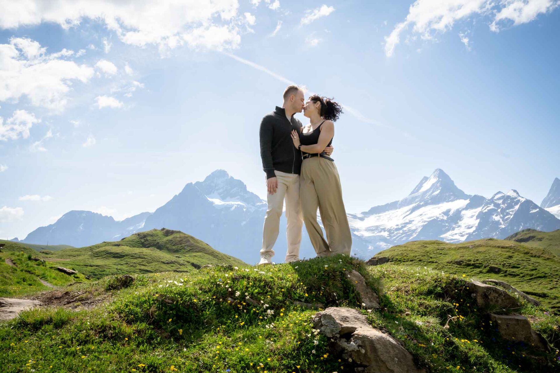 engagement bachalpsee lake