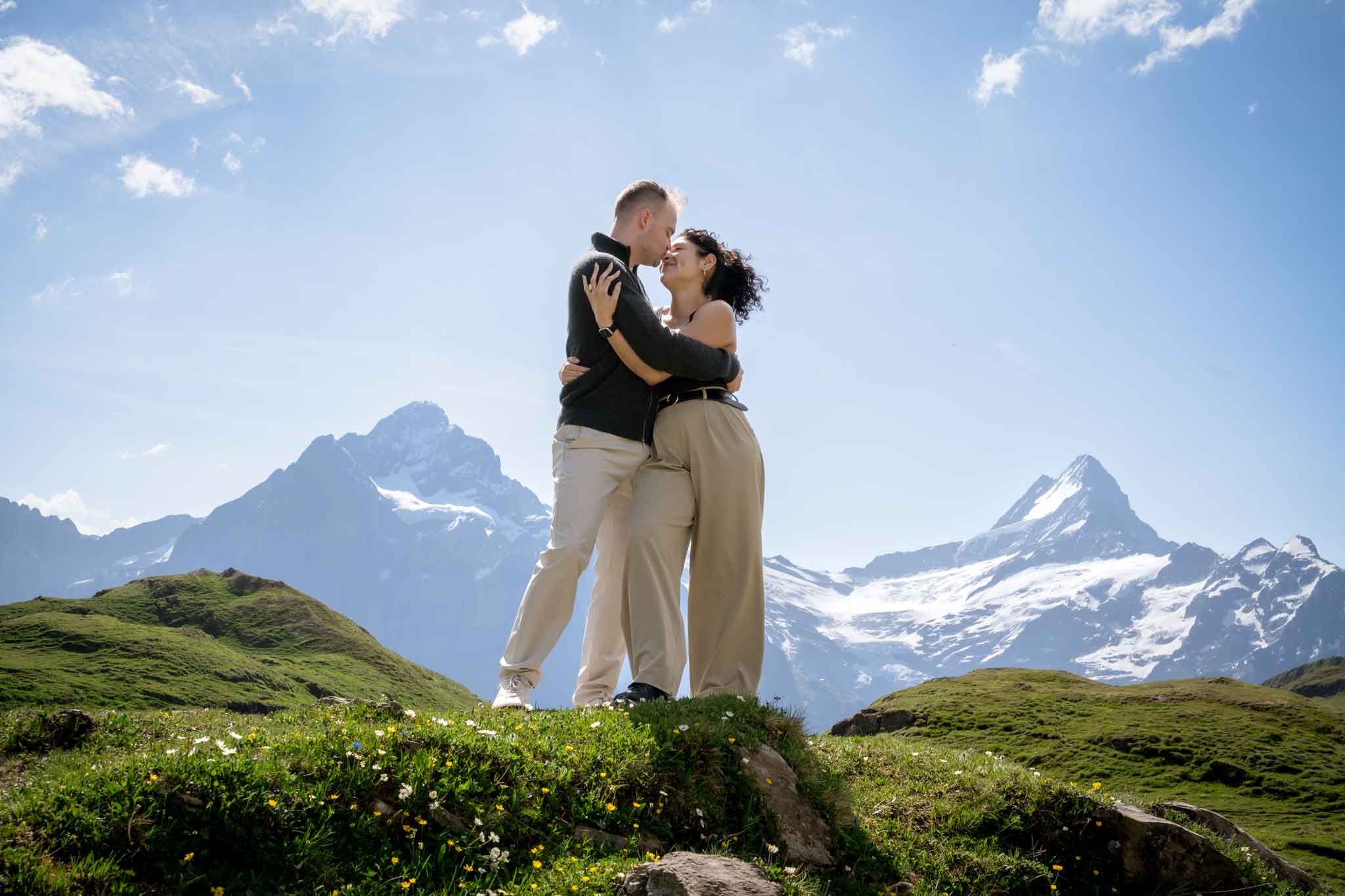 engagement bachalpsee lake