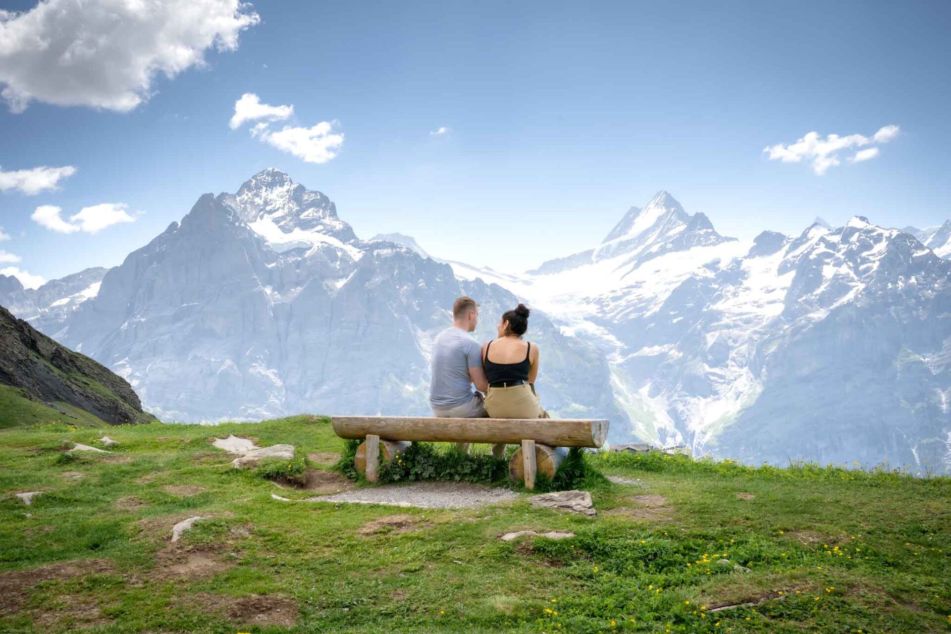 engagement bachalpsee lake