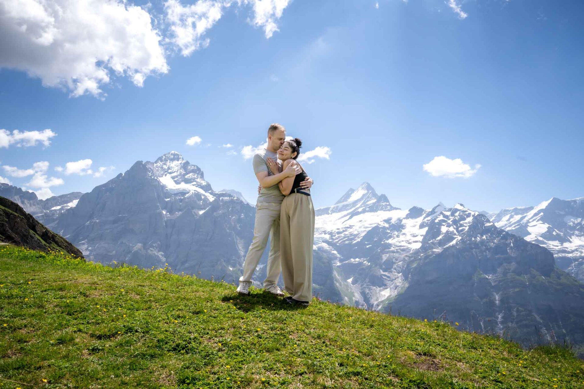 engagement bachalpsee lake