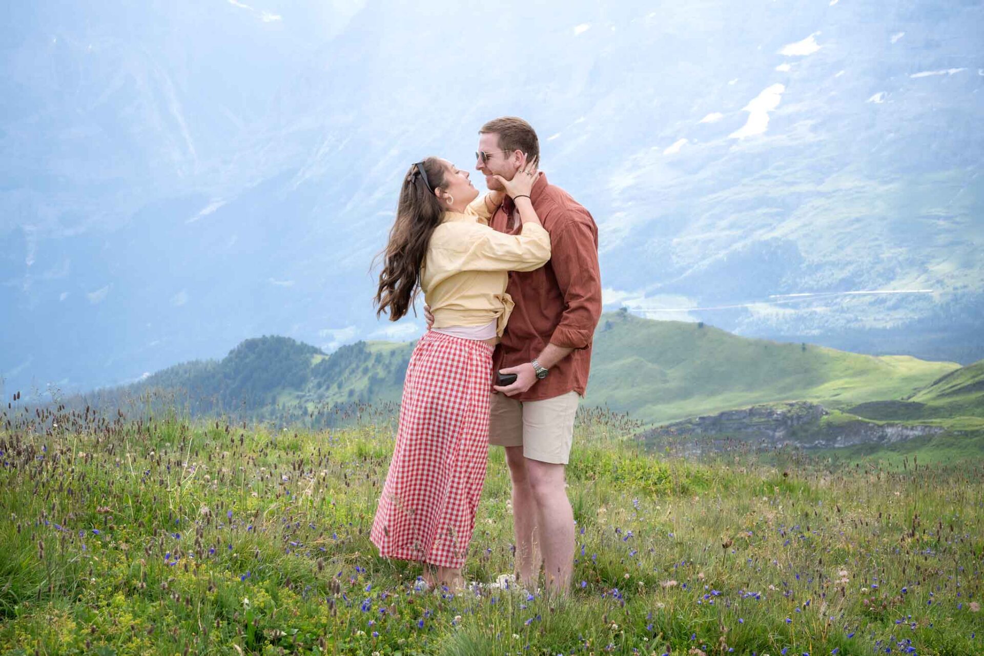 Surprise engagement in Switzerland