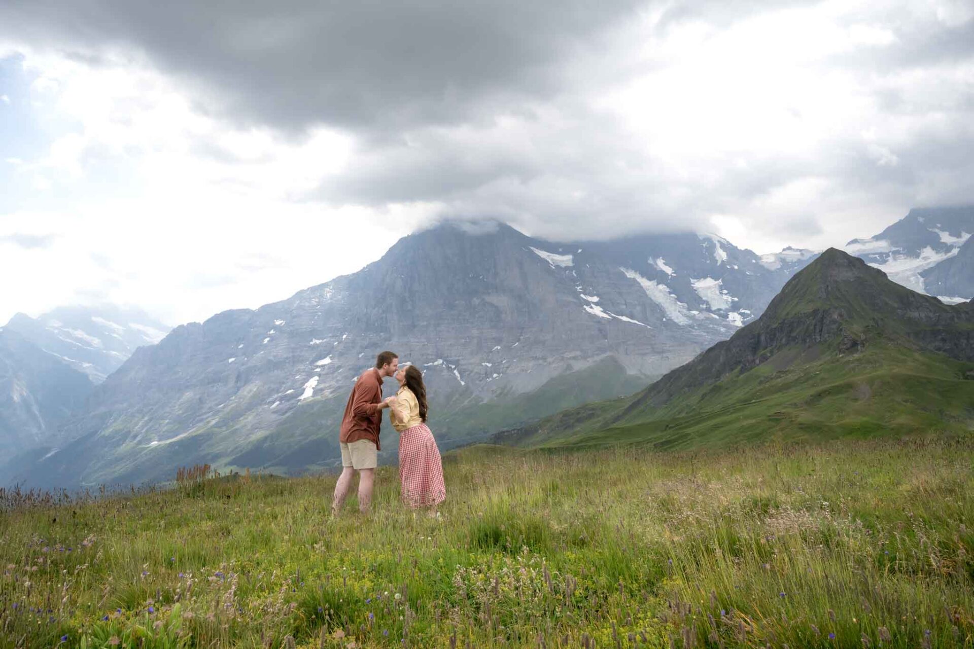 Surprise engagement in Switzerland