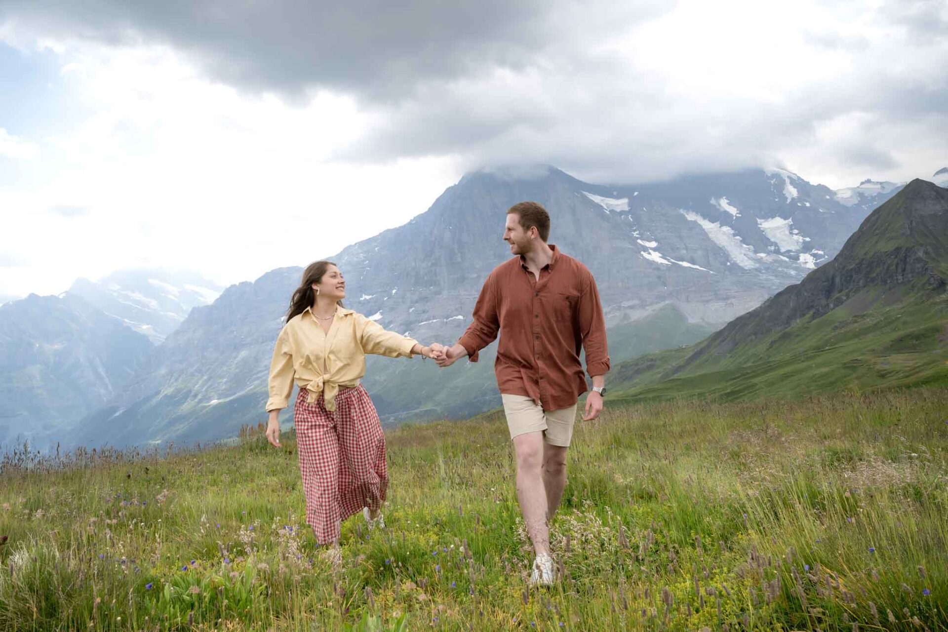 Surprise engagement in Switzerland