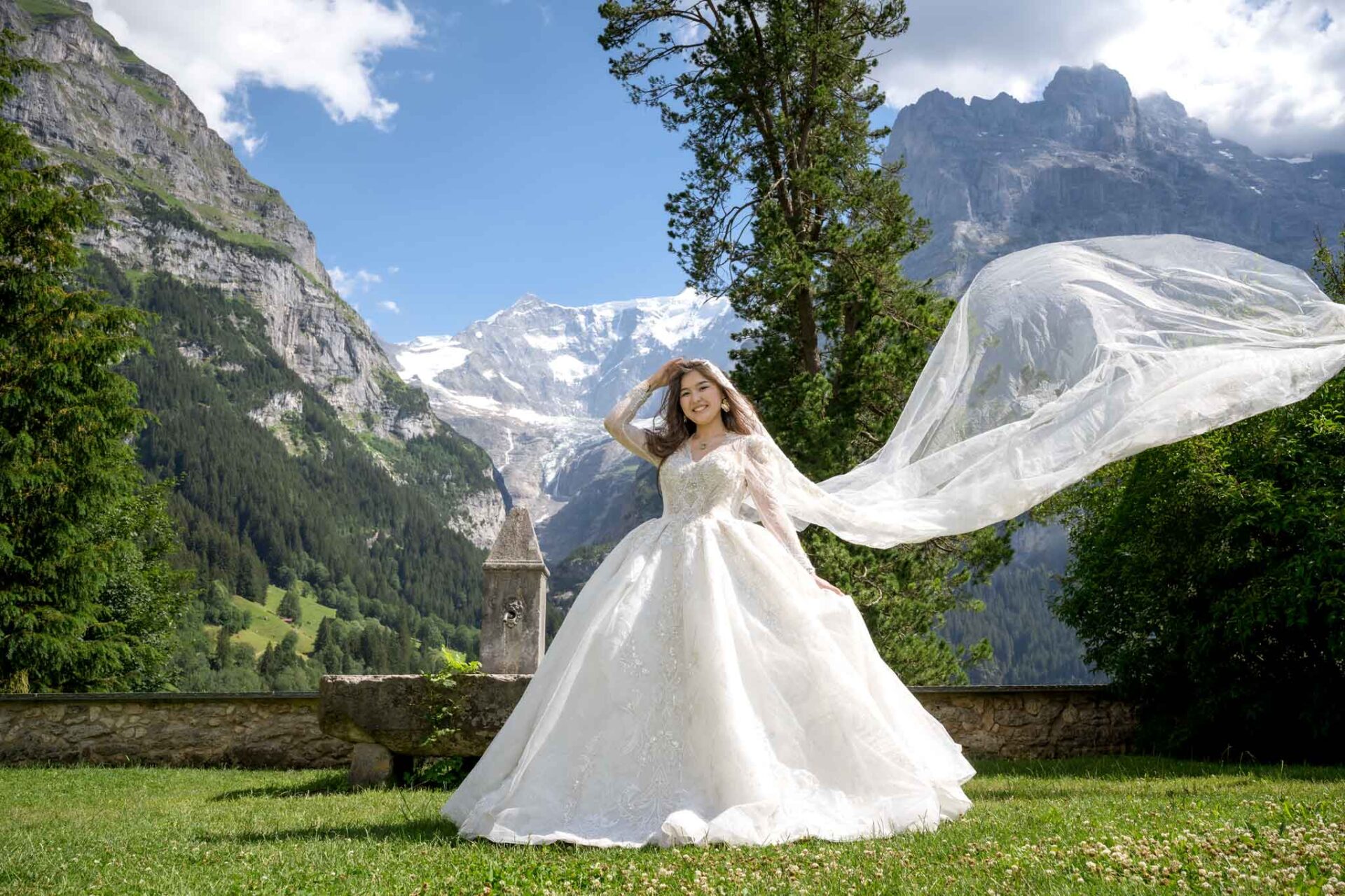 Wedding Photo Shoot in Grindelwald