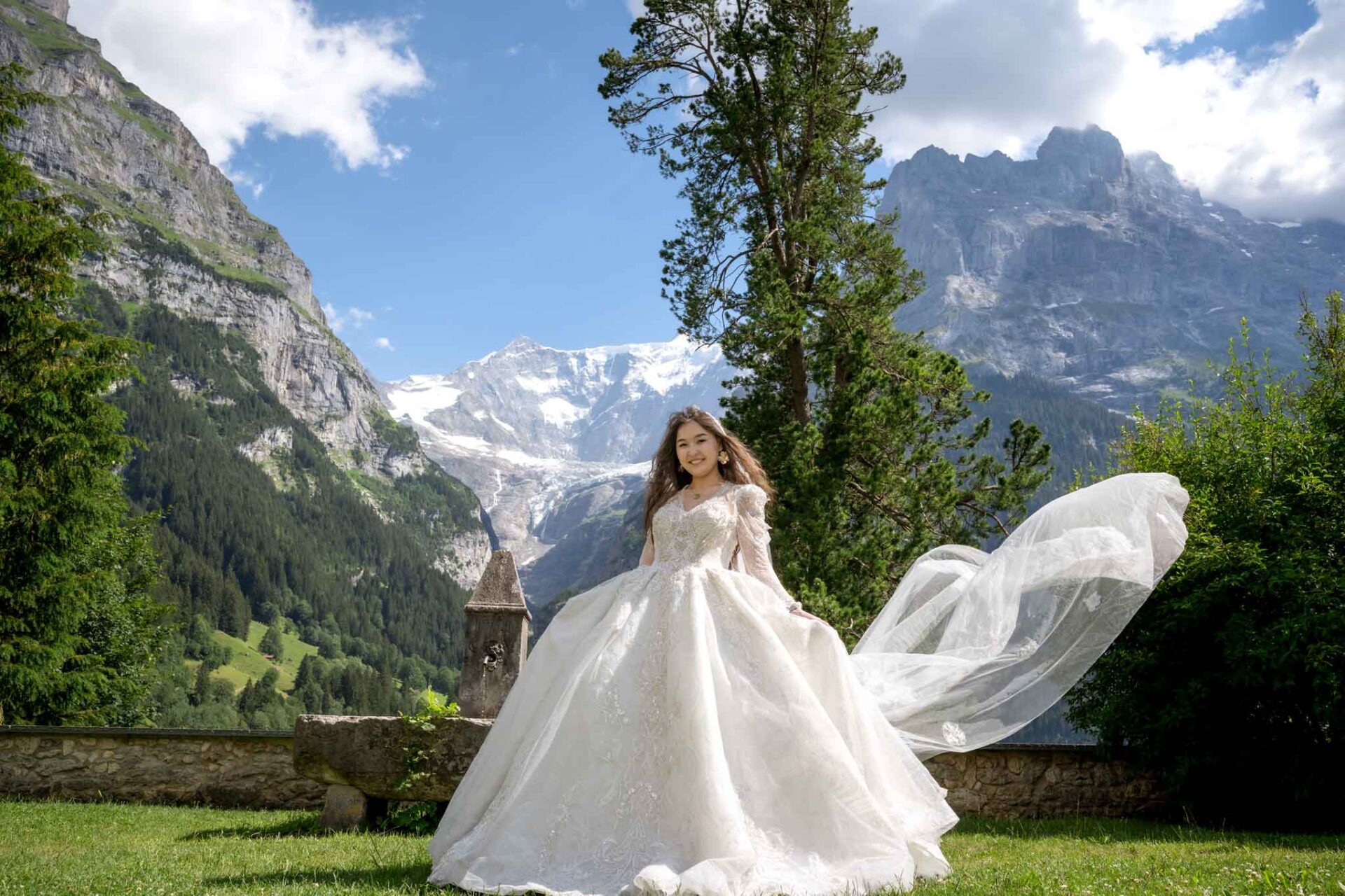 Wedding Photo Shoot in Grindelwald