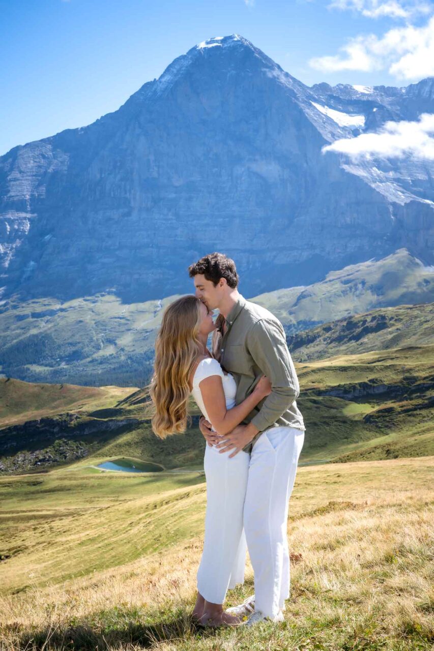 Photo shoot, Royal Walk, Mannlichen, Wengen, Switzerland
