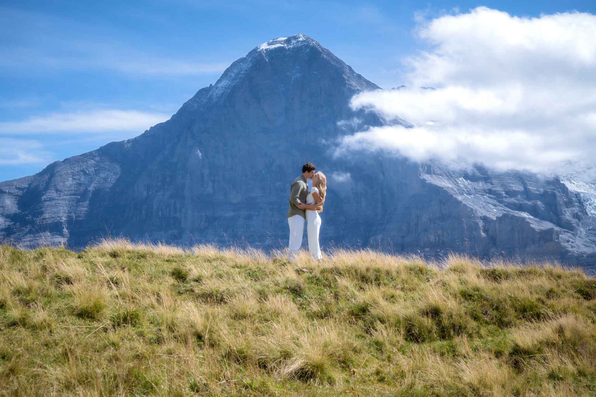 Photo shoot, Royal Walk, Mannlichen, Wengen, Switzerland